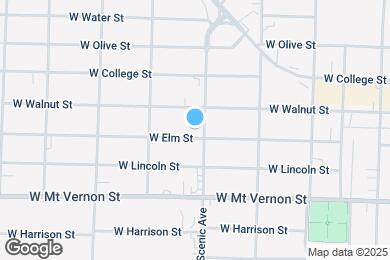 Map image of the property - 2707 W Elm St