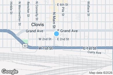 Map image of the property - Hotel Clovis Lofts