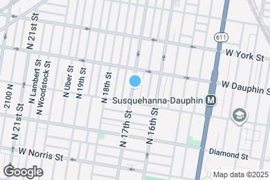 Map image of the property - 2227 N 17th St