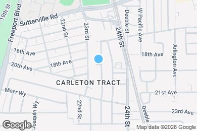 Map image of the property - 4360 Custis Ave