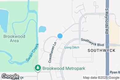 Map image of the property - 5803 Cresthaven Ln