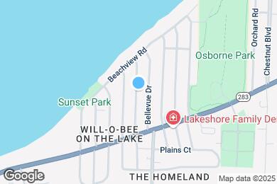 Map image of the property - 967 Hayes Ave