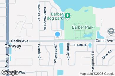 Map image of the property - 3526 Gatlin Pl Cir