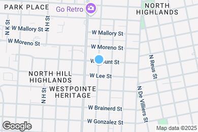 Map image of the property - 1407 N D St