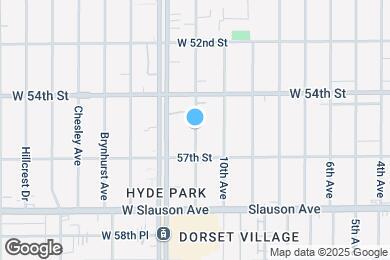 Map image of the property - 5443 11th Ave