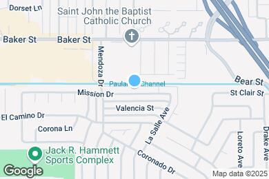 Map image of the property - 1002 Mission Dr