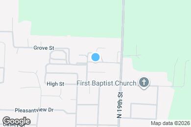 Map image of the property - 661 N 19th St