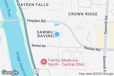 Map image of the property - 3113-3123 Francinelane Dr