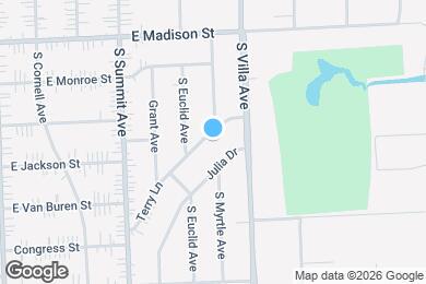 Map image of the property - 281 Terry Ln