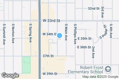 Map image of the property - 2616 S Center Ave