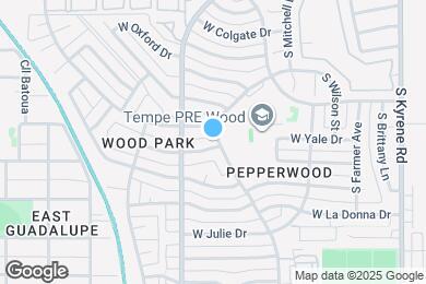 Map image of the property - 904 W Yale Dr