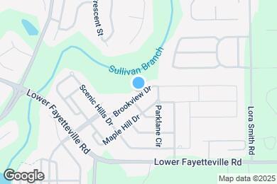 Map image of the property - 54 Brookview Dr