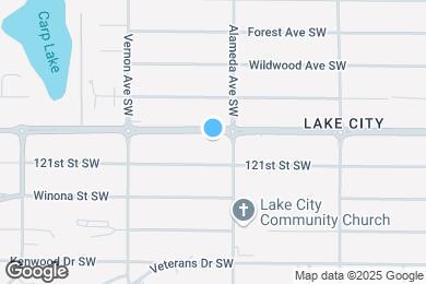 Map image of the property - 8908 Washington Blvd SW