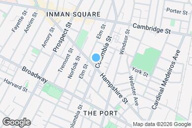 Map image of the property - 121 Hampshire St