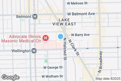Map image of the property - 3034 N Halsted St
