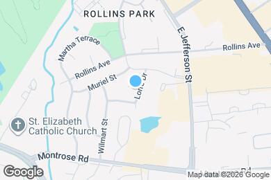 Map image of the property - 1709 Lorre Dr