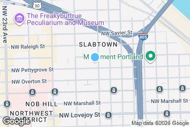 Map image of the property - 1415 NW 19th Ave