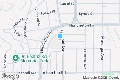 Map image of the property - 1935 Fremont Ave