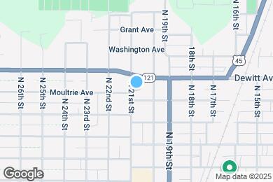 Map image of the property - 608 N 21st St