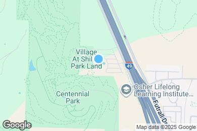Map image of the property - 268 S Rolling Woods Way