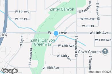 Map image of the property - 1003 S Zillah Ct