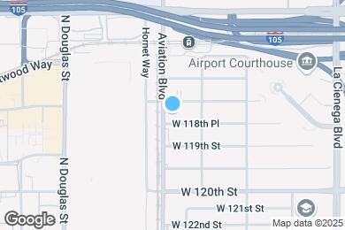Map image of the property - 11814 Aviation Blvd