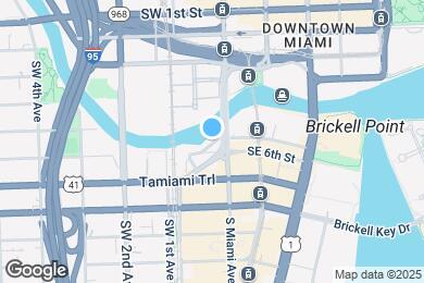 Map image of the property - 1425 Brickell Ave