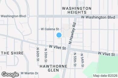 Map image of the property - 1515 N 57th St