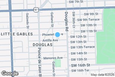 Map image of the property - 35 Antilla Ave