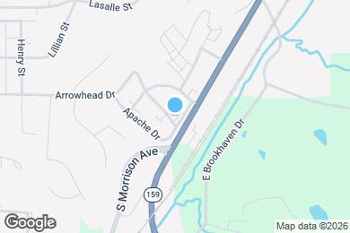 Map image of the property - 1110 Arrowhead Dr