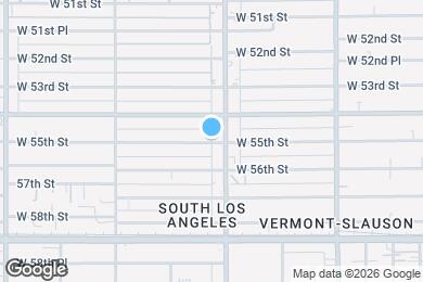Map image of the property - 1015 1/2 W 55th St