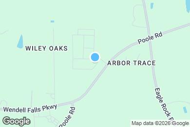 Map image of the property - Oaks at Wendell