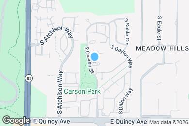 Map image of the property - 4084 S Carson St