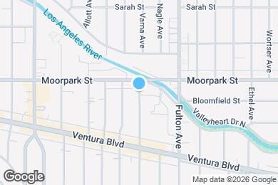 Map image of the property - 4337 Dixie Canyon Ave