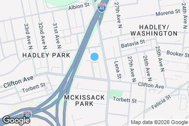 Map image of the property - 716 29th Ave N