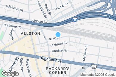 Map image of the property - 27 Pratt St