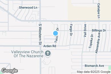 Map image of the property - 3900 Durham Dr