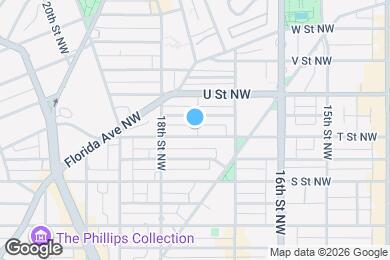 Map image of the property - 1741 T Street Northwest