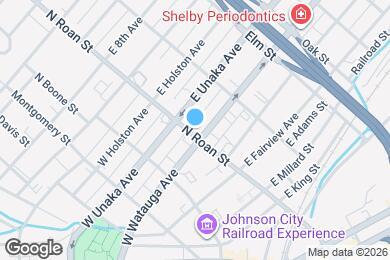 Map image of the property - 700 N Roan St