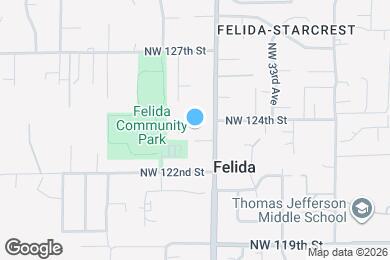 Map image of the property - Felida Park Senior Housing