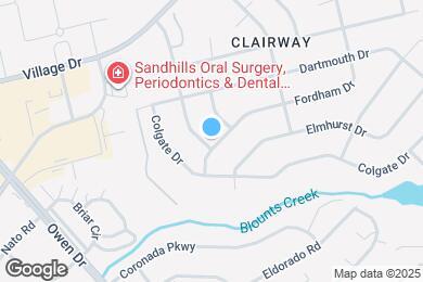 Map image of the property - 2710 Fordham Dr