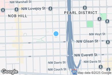 Map image of the property - 1720 NW Hoyt St