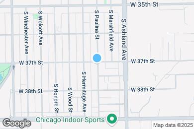 Map image of the property - 1710 W 37th St