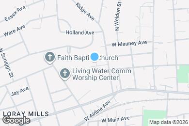 Map image of the property - 1010 Rankin Ave