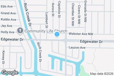 Map image of the property - 19242 Edgewater Dr