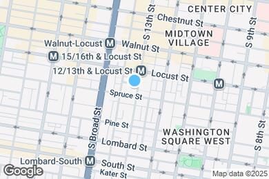 Map image of the property - 250 S 13th Street, Unit 2F