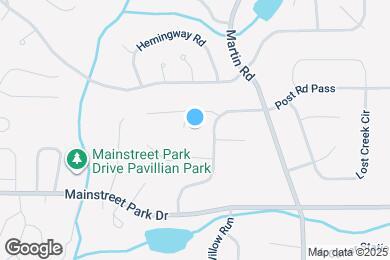 Map image of the property - 815 Post Ridge Terrace