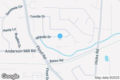 Map image of the property - 1056 Whistle Dr