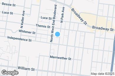 Map image of the property - 27 N Park Ave