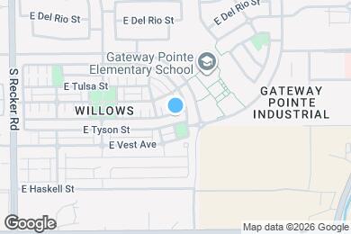 Map image of the property - 4353 E Carla Vista Dr